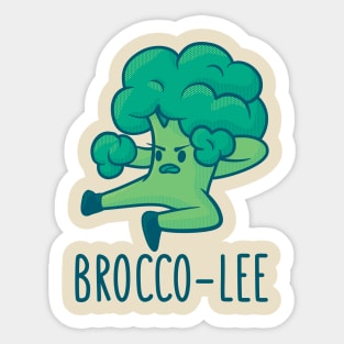 Brocco Lee Sticker